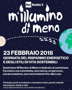 M’illumino di meno, Etica Sgr partecipa: luci spente e gambe in spalla