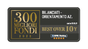Best Fund Over 10 Years - Etica Bilanciato premiato come miglior fondo a 10 anni