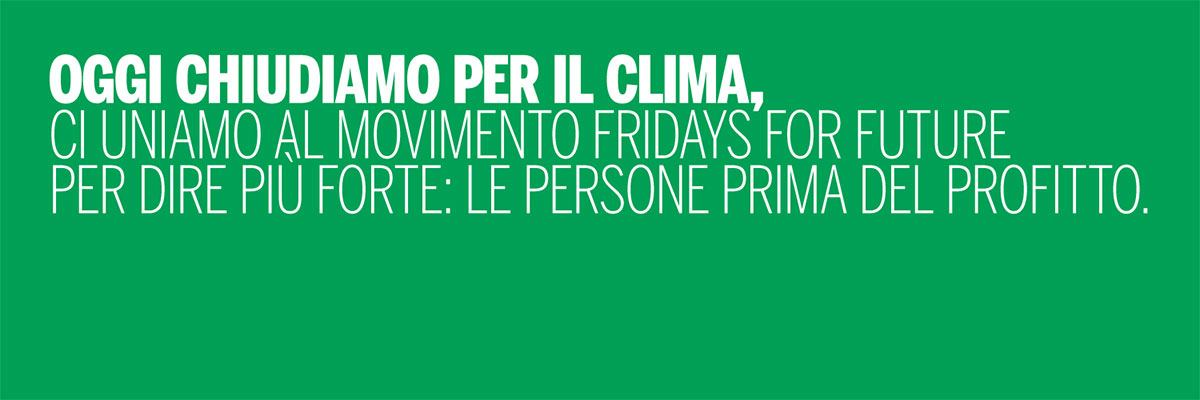 Mobilitazione globale per il clima, il Gruppo Banca Etica c'è