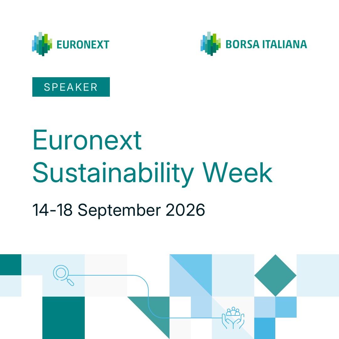 Etica Sgr alla Euronext Sustainability Week 2026: focus sui dati ESG e sulle decisioni di investimento